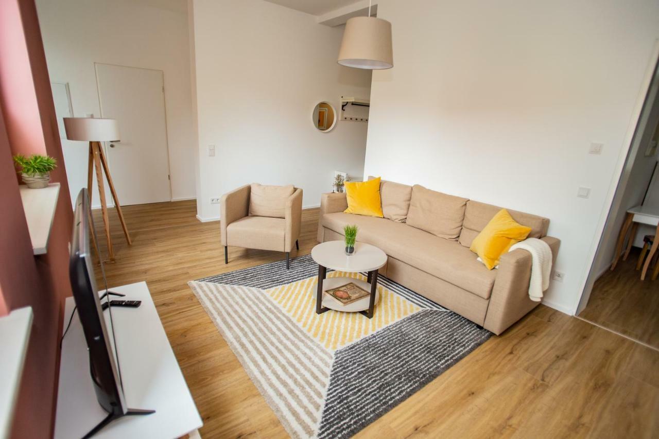 Eckhof Domizil - Grosszuegige Ferienwohnung Mit Kleinem Garten In Der Altstadt Von Гота Экстерьер фото